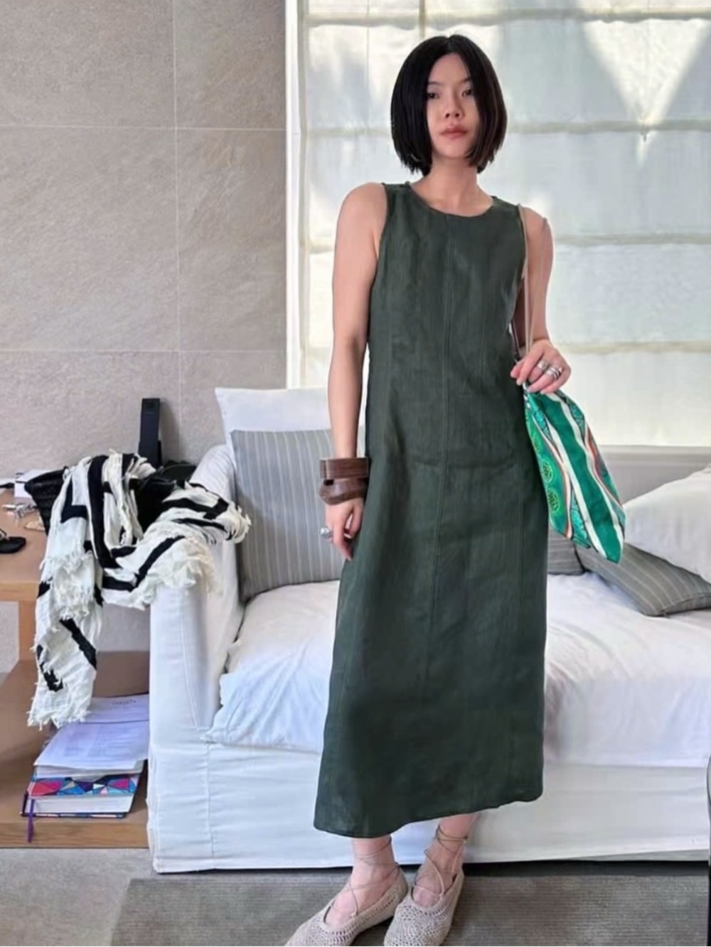 Original TY Wear 90s Velvet Overall Jumper Full Length Sleeveless Maxi Dress XL